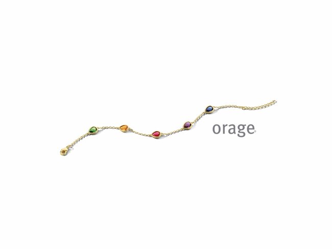 Orage | Bracelet | Plaqué Or | Oxyde de Zirconium | AW030