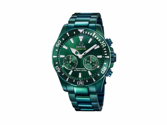 Jaguar | Homme | Smartwatch | Edition Spéciale | Vert | J990/1