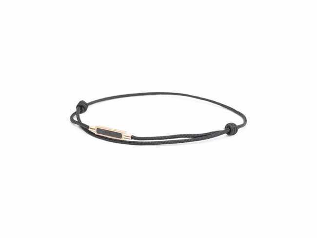 GEMINI | Bracelet | Talis | Nylon Noir | Tinanium Bronze | Carbone Forgé | NLY24