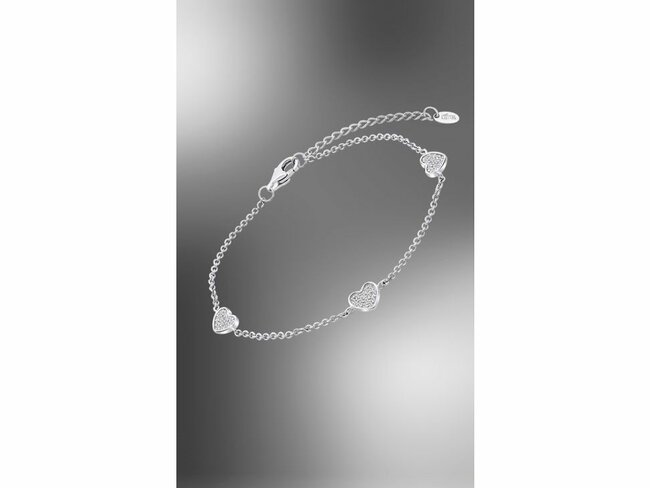 Lotus Silver | Bracelet | Argent | Oxyde de Zirconium | LP3586-2/1