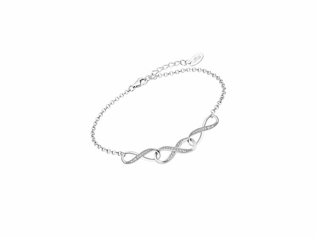 Lotus Silver | Bracelet | Argent | Oxyde de Zirconium | Infini | LP3528-2/1