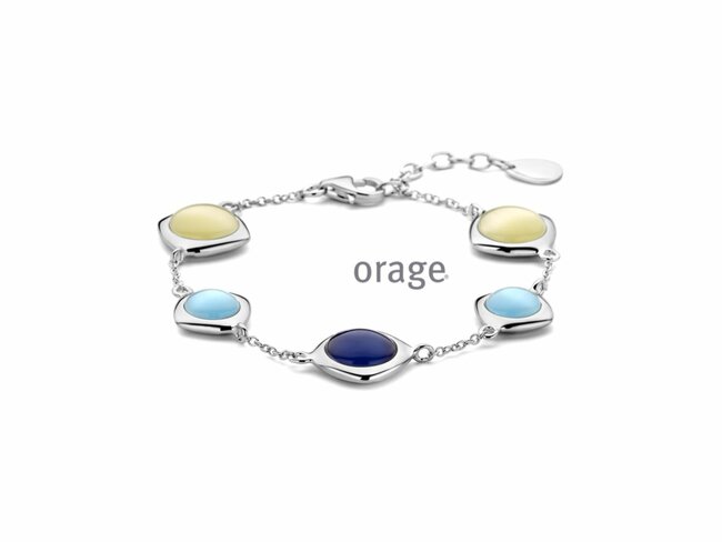 Orage | Bracelet | Argent | Cat Eye | AW009