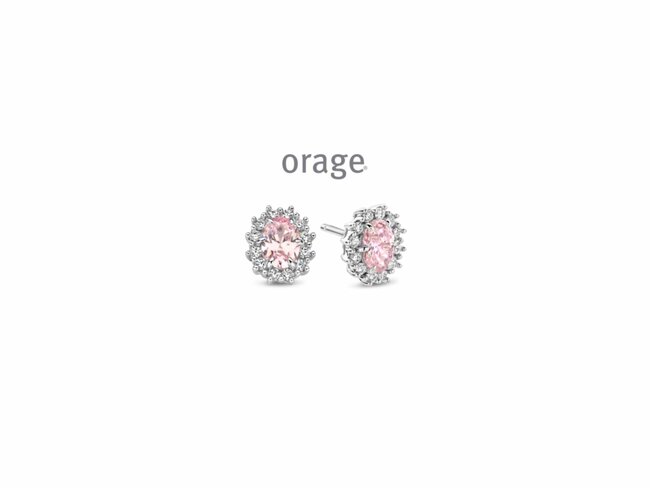 Orage | Boucles D'Oreilles | Argent | Oxyde De Zirconium | AW058