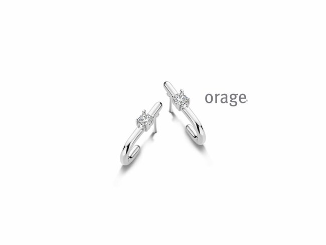 Orage | Boucles D'Oreilles | Argent | Oxyde De Zirconium | AW112 Orage | Boucles D'Oreilles | Argent | Oxyde De Zirconium | AW112