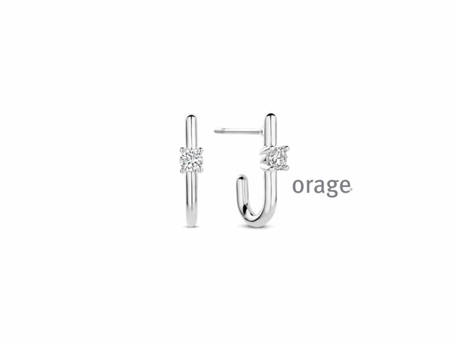 Orage | Boucles D'Oreilles | Argent | Oxyde De Zirconium | AW112 Orage | Boucles D'Oreilles | Argent | Oxyde De Zirconium | AW112