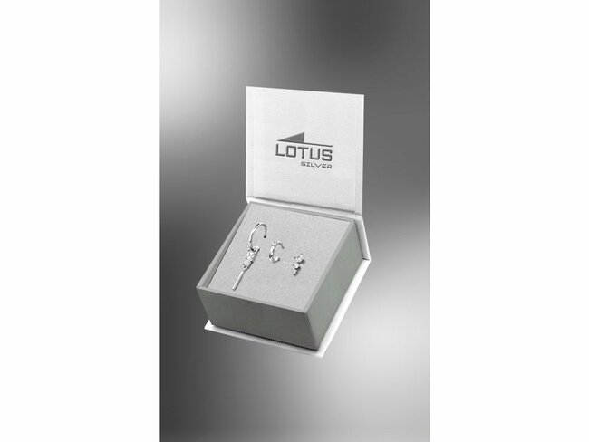 Lotus Silver | Boucles d'Oreilles | Argent | Oxyde de Zirconium | LP3569-6/1