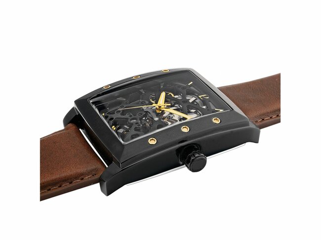 Pierre Lannier | Homme | Automatic | Hector | Cuir | 339A434