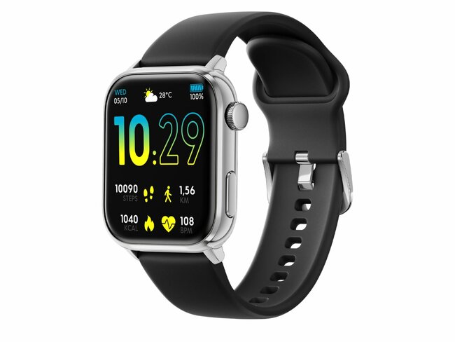 Ice-Watch | Ice Smart 2.0 | Silver | Black | 1.96 Amoled | 022536