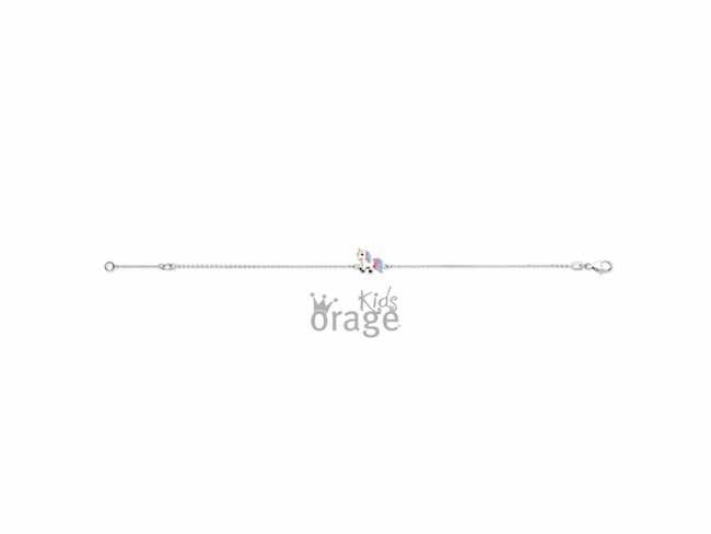 Orage Kids | Bracelet | Argent | Licorne | K2652