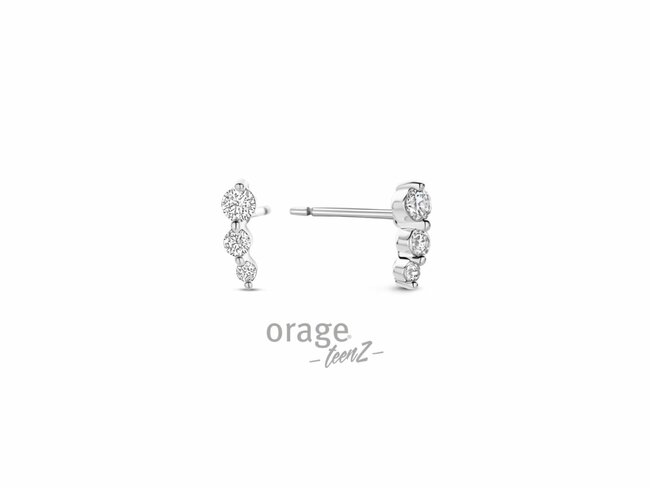 Orage Kids | Boucles D'Oreilles | Argent | T708