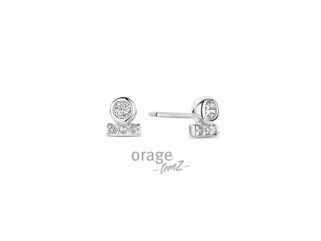 Orage Kids | Boucles D'Oreilles | Argent | T712