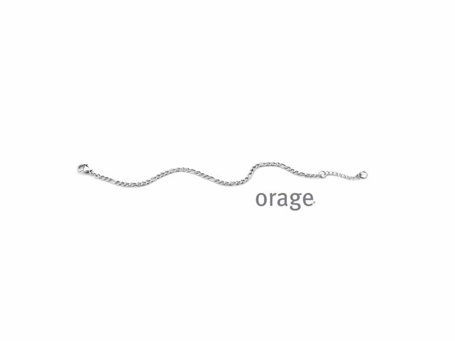 Orage | Bracelet | Acier Inoxydable | Figaro | AW338