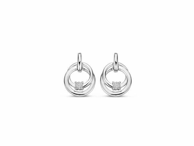 Naiomy Silver | Boucles d'Oreilles | Argent | Oxyde de Zirconium | N4K59