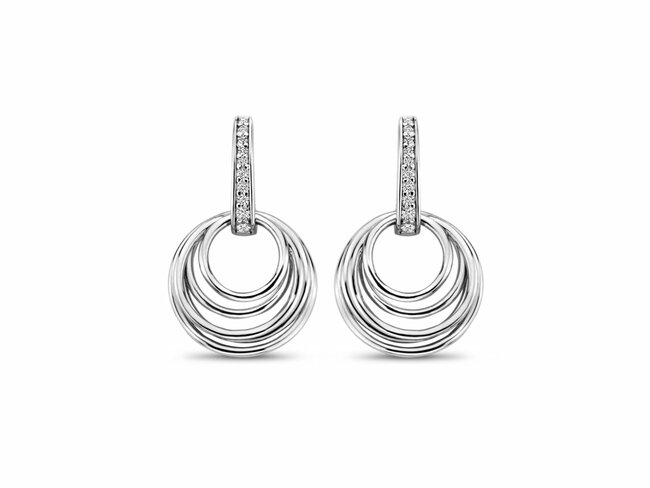 Naiomy Silver | Boucles d'Oreilles | Argent | Oxyde de Zirconium | N4B52