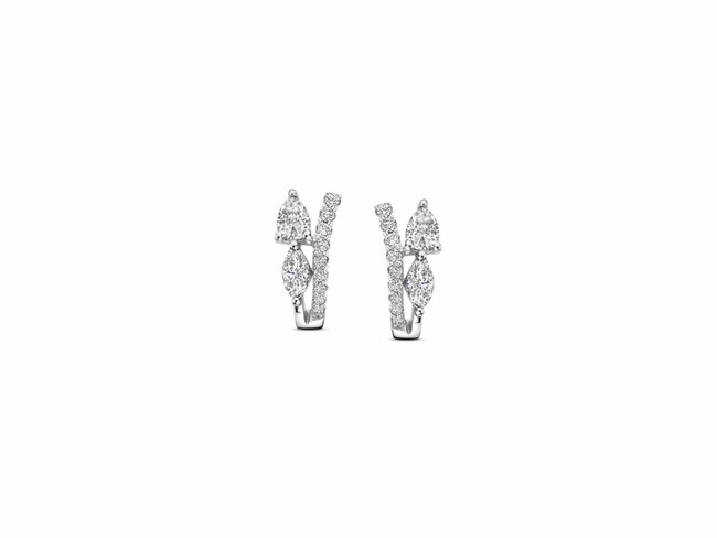 Naiomy Silver | Boucles d'Oreilles | Argent | Oxyde de Zirconium | N4J56