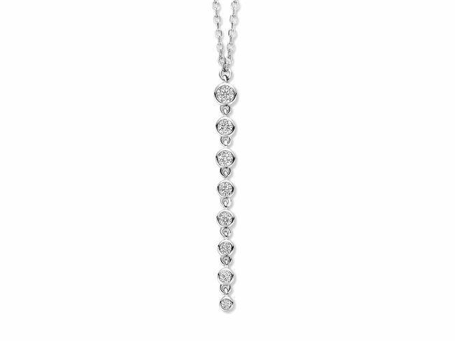 Naiomy Silver | Collier | Argent | Oxyde de Zirconium | N4E52