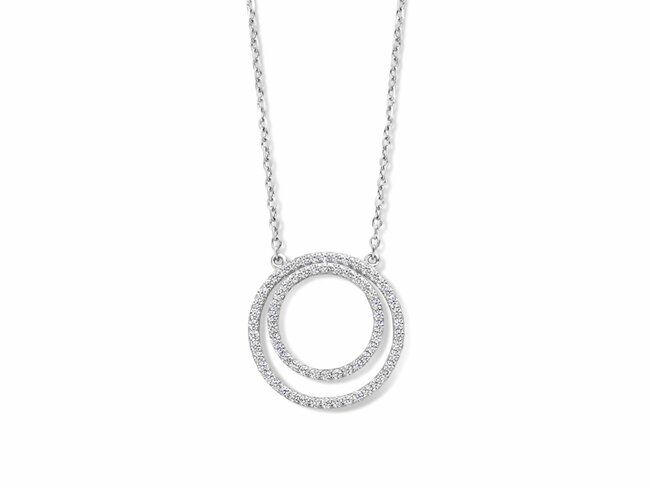 Naiomy Silver | Collier | Argent | Oxyde de Zirconium | N4J52