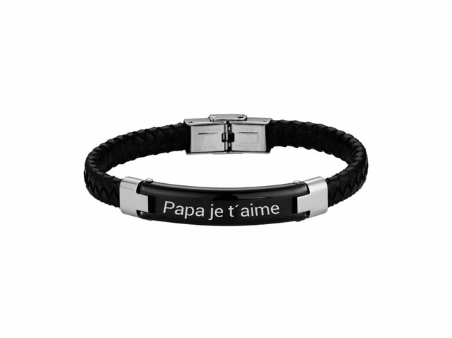 Loumya Steel | Bracelet | Papa Je T'Aime