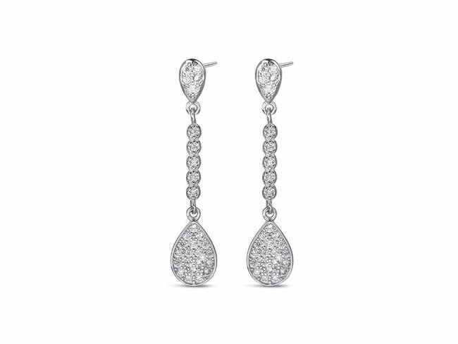 Loumya Silver | Boucles D'Oreilles | Argent | Oxyde De Zirconium | 9114967