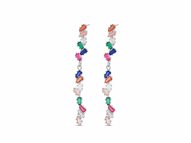 Loumya Silver | Boucles D'Oreilles | Argent | Oxyde De Ziconium | 9117217