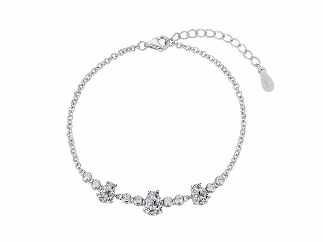 Loumya Silver | Bracelet | Argent | Oxyde De Zirconium | 9115056