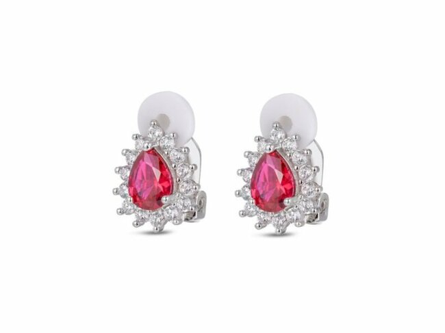 Loumya Silver | Boucles d'Oreilles | Clips | Argent | Oxyde De Zirconium | 9117725