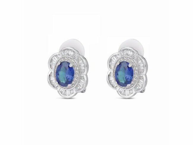 Loumya Silver | Boucles d'Oreilles | Clips | Argent | Oxyde De Zirconium | 9117732