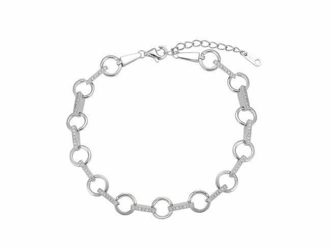 Loumya Silver | Bracelet | Argent | Oxyde de Zirconium | 9114647
