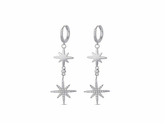 Loumya Silver | Boucles d'Oreilles | Argent | Oxyde De Zirconium | 9117979