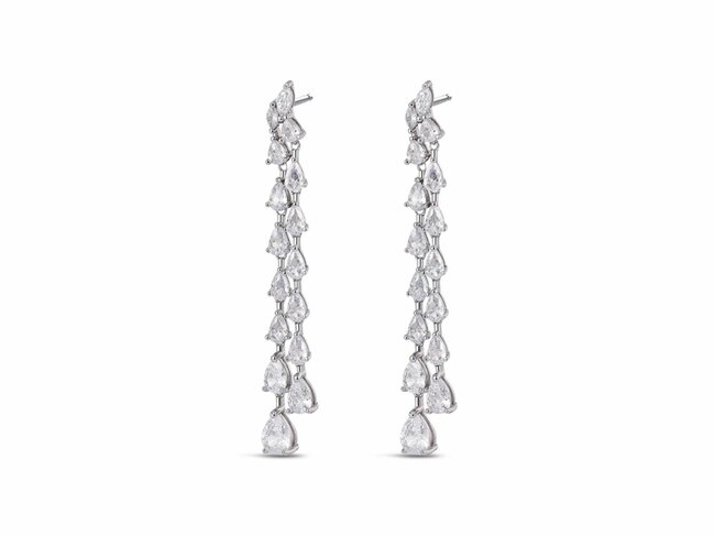 Loumya Silver | Boucles D'Oreilles | Argent | Oxyde De Zirconium | 118214