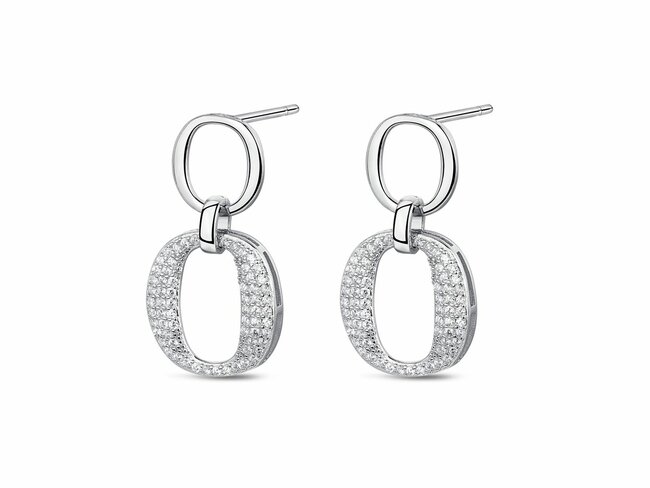 Loumya Silver | Boucles d'Oreilles | Argent | Oxyde De Zirconium | 9116323