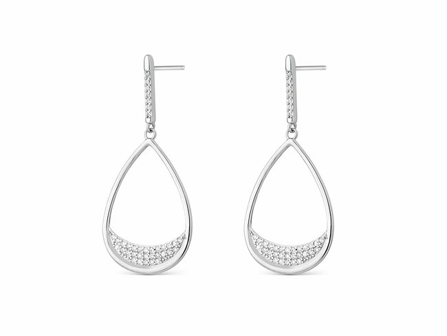 Loumya Silver | Boucles D'Oreilles | Argent | Oxyde De Zirconium | 9116554