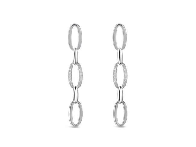 Loumya Silver | Boucles D'Oreilles | Argent | Oxyde De Zirconium | 9114650