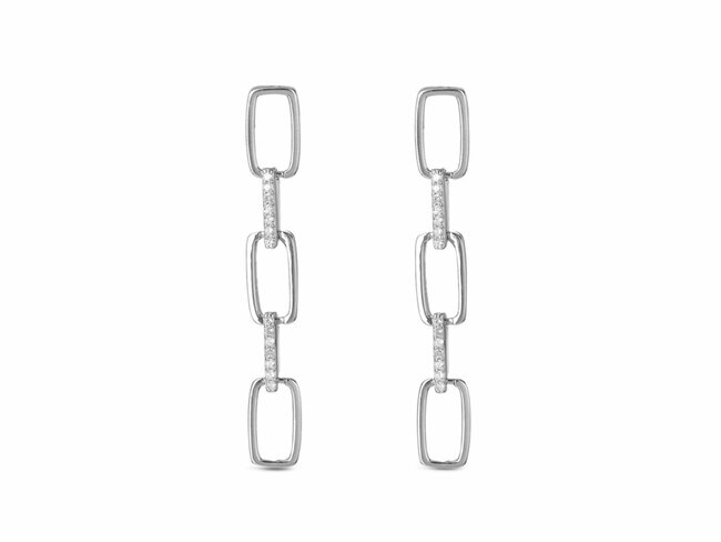 Loumya Silver | Boucles d'Oreilles | Argent | Oxyde De Zirconium | 9114640