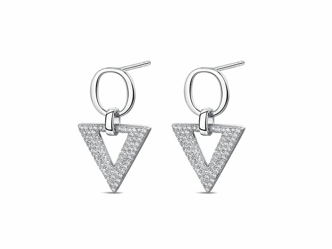 Loumya Silver | Boucles d'Oreilles | Argent | Oxyde De Zirconium | 9116314