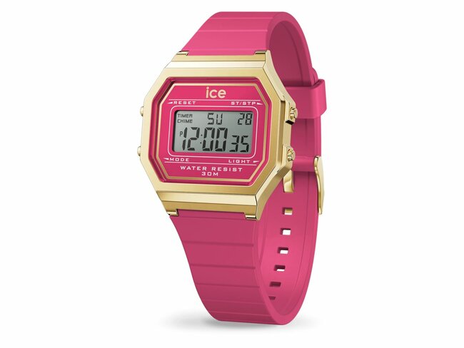 Ice-Watch | Ice | Digitale Retro | Raspberry Sorbet | Small | 022050