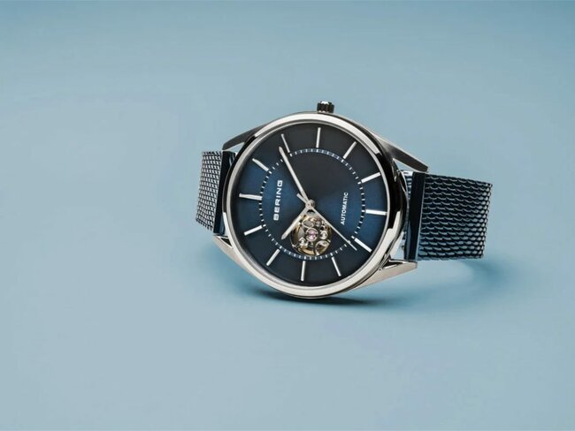 Bering | Homme | Automatic | Milanais Bleu | 16743-307