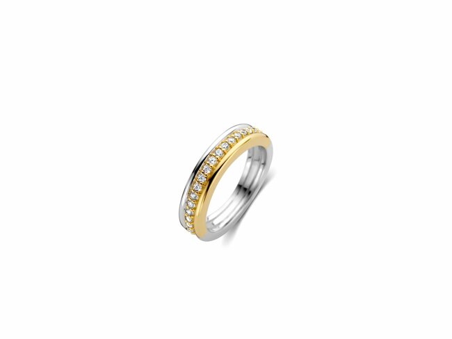 Ti Sento | Bague | Argent Bicolore | Oxyde De Zirconium | 12282ZY