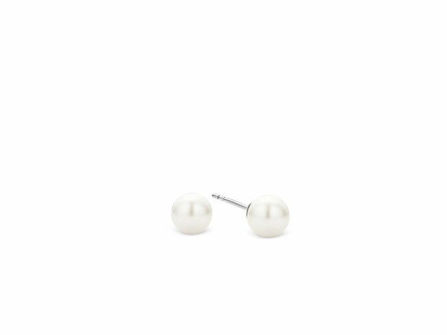 Ti Sento | Boucles d'Oreilles | Argent | Perle Synthétique | 7386PW