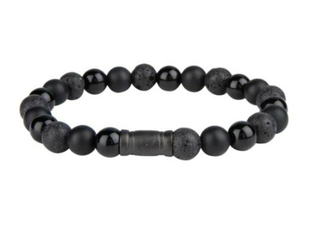 AZE Jewels | Bracelet | Blackmore | Pierre de Lave l AZ-BS003-A