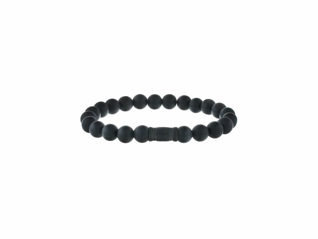 AZE Jewels | Bracelet | Visière Elk Noir | 8mm | AZ-BS002-A