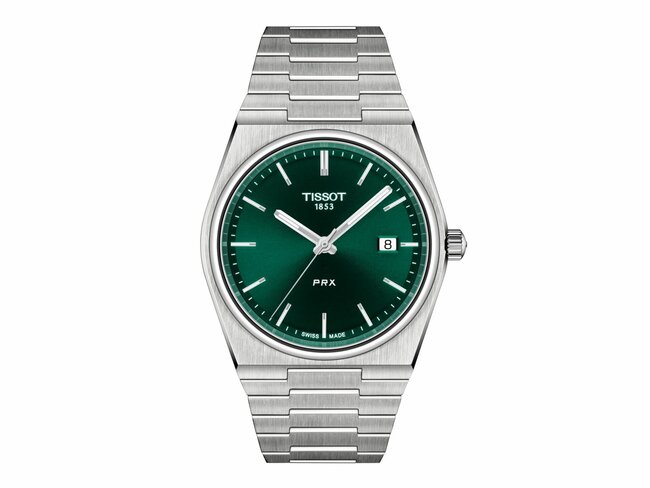 Tissot | Homme | Quartz | PRX | Acier Inoxydable | Vert | T137.410.11.091.00