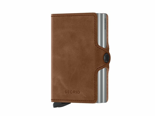 Secrid | Porte-Cartes | Twinwallet | Vintage | TV-Cognac Sil