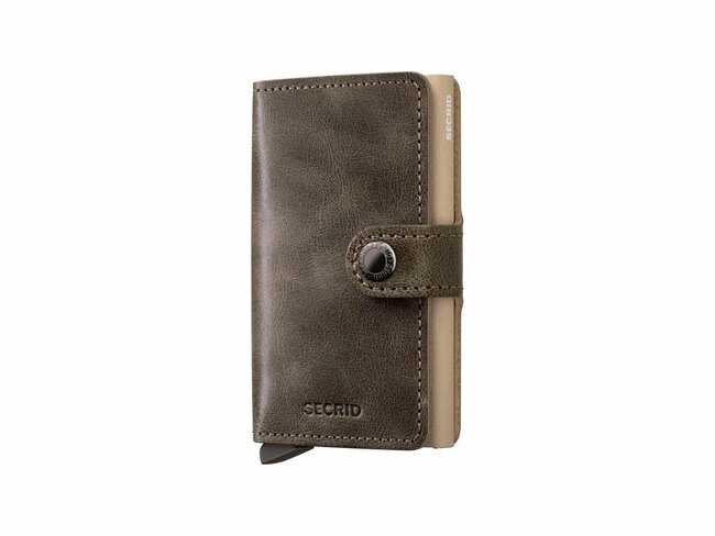 Secrid | Porte-Cartes | Miniwallet | Vintage | MVtr-Traceable Clay