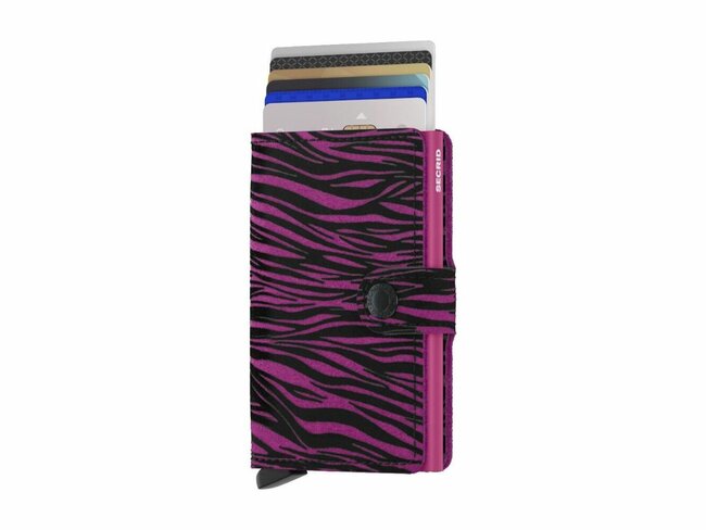 Secrid | Porte-Cartes | Miniwallet | Zebra | MZe-Fuchsia