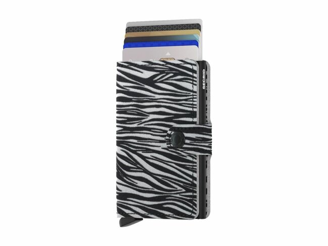 Secrid | Porte-Cartes | Miniwallet | Zebra | MZe-Light Grey