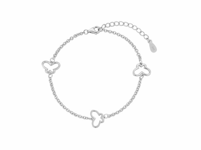 Loumya Teens | Bracelet | Argent | Papillons | 9114851