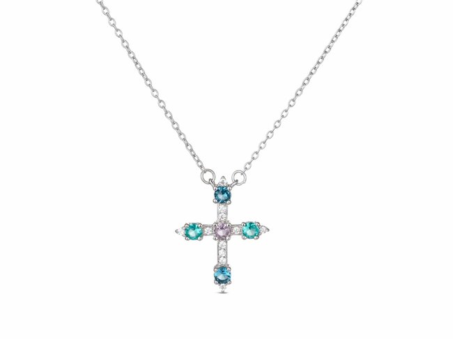 Loumya Teens | Collier | Argent | Croix | 9114789