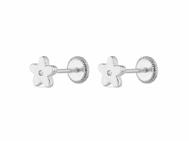 Loumya Silver | Boucles d'Oreilles | Enfants | Argent | Etoiles | 9104366