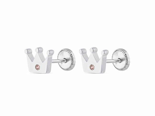 Loumya Silver | Boucles d'Oreilles | Enfants | Argent | Couronnes | 9104365